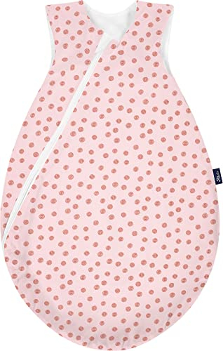 Alvi Sommertraum Baby Schlafsack Organic Cotton Curly Dots (80cm)