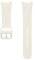 Samsung Bracelet de Sport (M/L) ET-SFR94 pour Galaxy Watch6 | Watch6 Classic Bracelet de Montre de Sport pour Femme Bracelet Original en Caoutchouc fluoré élastique Durable Bon Ajustement Crème