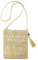 Lulullaby Strohtasche, Stroh Crossbody Tasche, Damen Stroh Umhängetasche, Sommer Vintage Strandtasche, Schultertaschen, Strandtasche, Crossbody Strand Tasche, Für Arbeit Reise Outdoor Urlaub (Beige)