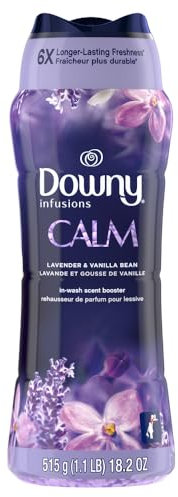 Downy CALM In-Wash Wäscheduft Booster Perlen, Lavendel, 516 ml