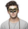 Lady of Luck Venezianische Herren Masken, Maskerade Maske Karneval Cosplay Fasching Verkleidung Maskenball Venedig Party Kostüm Maske für Herren und Damen