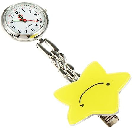 LIFKOME Modische Armbanduhren Clip-on Taschenuhr Arzt Quarzuhr Hände