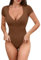 BEINF Body Donna Sexy Scollo V Profondo Manica Corta Dimagrante Uscire Perizoma Bodysuit Tops