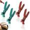 4 Pcs Anti Scald Bowl Holder Clip, Silicone Non Slip Heat Insulation Multi Function Gripper for Hot Food