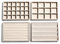 Frebeauty Stackable Velvet Jewellery Organiser Trays for Drawers Inserts Jewellery Storage Tray Display Case Earrings Bracelets Necklace Rings Accessories Trays for Women Girls(Set of 4 Beige)