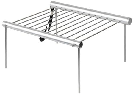 Colcolo Klappes Lagerfeuer Grill Camp Fire Cooking Rack, Gas, trocknende Bratständer Camping Grill Rost für Adventures Picknicks