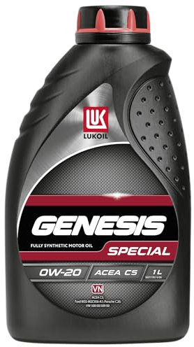 LUKOIL GENESIS SPECIAL VN 0W-20 | 1L - Vollsynthetisches, aschearmes Leichtlauf-Motoröl, speziell für Euro 6 Motoren der VW-Gruppe mit Wartungsintervall-Verlängerung (LongLife IV)