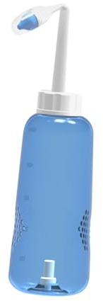 Veemoon Irrigateur Nasal 500ml Pour Lavage Du Nez Adulte Et Garçon Et Filles Valve Automatique, Bouteille De Rinçage Des Sinus, Oxygénée Et Facile D’utilisation Pour Usage Domestique