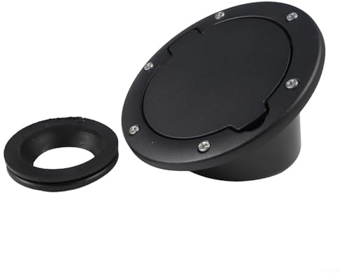 Sicherer Tankdeckel, kompatibel mit Jeep für Wrangler 2007–2018, mit Verriegelungsmechanismus und Konstruktion