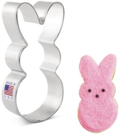 Cortador de galletas de conejo de Pascua 10.16 cm, por Ann Clark