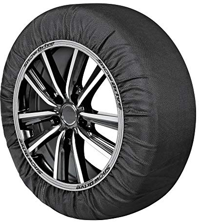 SnowDrive, Paar Textil-Schneeketten für Autos - SD66