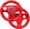 Link-e - 2 X Volant compatible avec manette Wiimote sur console Nintendo Wii/Wii-U (Rouge)