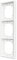 Samotech® 3-fach Lichtschalter Abdeckrahmen (SM218)