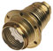 POLY POOL - PP3461X Support de lampe mural à douille E14 - Support de lampe à douille E14 avec pinces à ressort et contacts en laiton - Support de lampe à douille en plastique Made in Italy