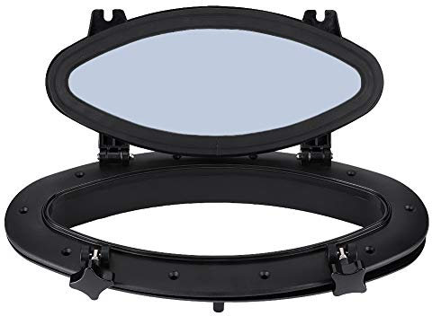 Oblò, Oblò Ovale Anti-Ultravioletto Anti-Invecchiamento 410x220 Oblò Finestra Oblò in Vetro per Barca Marina Yacht Camper