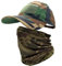 ehsbuy Camo Casquettes de Baseball Homme avec Refroidissement Cache-Cou Visage Écharpe Armée Tactique Militaire Tour de Cou pour Courir Chasse Cyclisme Sports (AméricainCamouflage)
