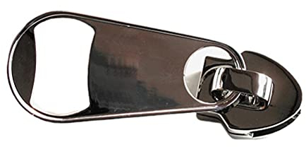 Chiyyak Magnetische Reißverschluss Flaschenöffner, Kühlschrank Wand-Flaschenöffner Bieröffner Küche Yard Bar
