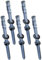 AERZETIX - C54061-5x Boulon Vis d’ancrage filetage long, Goujon à expansion - M12x180mm - en acier zingué - pour béton, pierre