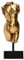 Guichifun Skulpturen Home Decor Bust Female Statue - Figur Harz Dekoration Moderne Dekorative Figuren Home Art Skulptur Weihnachten Geburtstag Geschenke für Männer und Frauen 5,7 x 3,8 x 19,1 cm