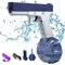 Elektrische Wasserpistole für Erwachsene und Kinder, 434 ml Fassungsvermögen, Elektrische Wasserpistole, für Sommer, maximale Reichweite 32 m, Spielzeug für Sommer, Strand Pool (Blau - 434 ml)