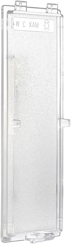 Masterpart Genuine Cooker Hood Lamp Light Bulb Plastic diffuser Cover Compatible With Neff Cooker Hoods D61MAC D64MAC 12025015