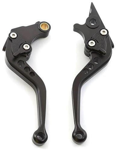 FEILIVCI Bremshebel Für Aprilia SX125 SX 125 2021 Motorrad Kurzer Langer Verstellbarer Bremskupplungshebel(Black 147mm)