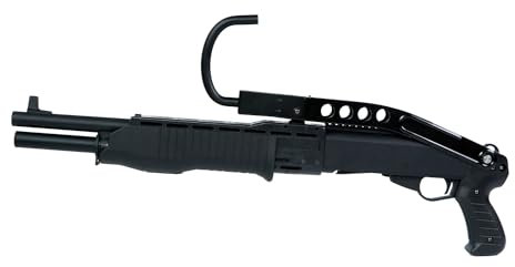 SPAS 12, Soft Foam Bulletshotgun, Shell Ejecting Shotgun,Schaumstoff-Blaster, Toy Foam Blaster,Spielzeugpistole, Spielzeug-Schaum-Blaster Shell Ejecting, 10 Darts, 10-Dart Rotating Dru,14+ (Schwarz)