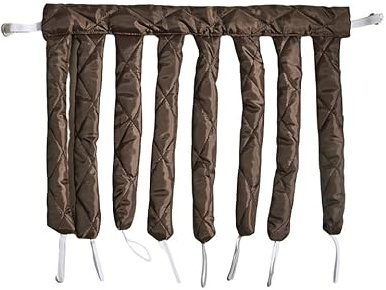 Octopus Heatless Lockenstab – keine Hitze, Lockenwickler für Wellen über Nacht, sanfte Klemme für beschädigungsfreies Styling, 4 Farben (grau)