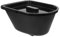 BESTYASH Accessoires de toilette pot de chambre adulte pot de chambre en plastique pot en plastique pot à urine de nuit toilettes portables pour adultes crachoir pour personnes âgées Noir