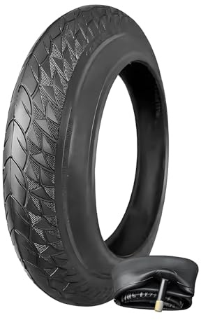 ZRGyod 12 Zoll Fahrradreifen 12 x 1.90, 12x1.9 Reifen, mit Schlauch, Fahrrad-Ersatzreifen, Reifen 50-203 12x1.9, Aus Hochwertigem Nylon und Gummimischung, für Kind-erfahrrad