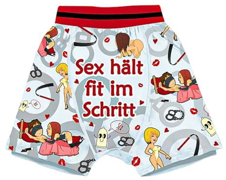 Tiwoca Boxershorts mit frechem Spruch – Unterhosen Einheitsgröße als lustige Geschenke für Männer – ob als Geburtstagsgeschenk Mann, Boyfriend Gift, Kollegen Geschenk