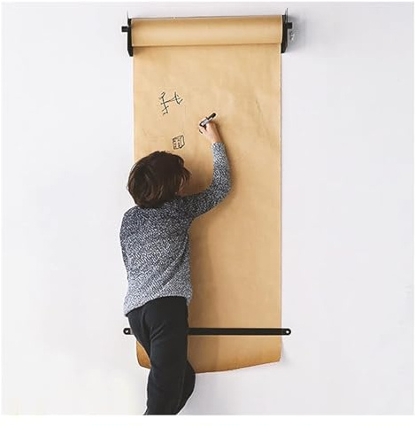 EGZASDI Hochleistungs-Papierschneider Metzgerpapier, Kraftpapierrollenspender und -schneider for DIY-Zeichnungen(90cm/36inch wide)