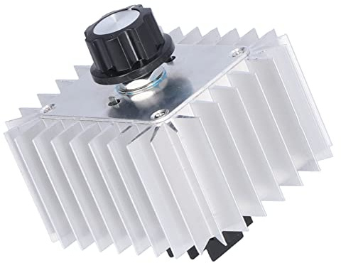 KIMISS Hochleistungs-Spannungsregler – Elektrischer Thyristor-Spannungsregler, 5000 W, Hochleistungs-Regulierungskomponenten – Motordrehzahlregler, Dimmer