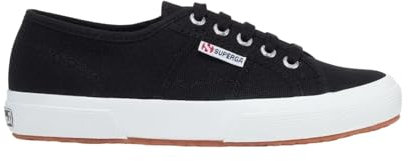 Superga Unisex 2750 Cotu Classic Sneaker, Schwarz Weiß, 40 EU
