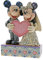 Disney Traditions Two Souls, One Heart (Mickey Mouse & Minnie Mouse) Figurine, Resina, Multicolore, 130x60x180 cm