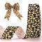 Ripsband, Leopardenmuster, 3,8 cm x 2,7 m