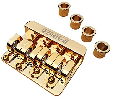 Babicz Full Contact Hardware Babicz ORIGINAL SERIES FCH4 BASS BRIDGE Guitar (FCH4AMGD)
