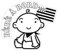 Autocollant sticker Bébé à Bord Bretagne Breizh Breton logo 1 - Taille : 17 cm