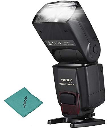 Yongnuo YN565EX III/N Drahtloses TTL Flash Speedlite GN58-High Speed Recycling unterstützt USB Firmware Upgrade für Nikon DSLR Kameras
