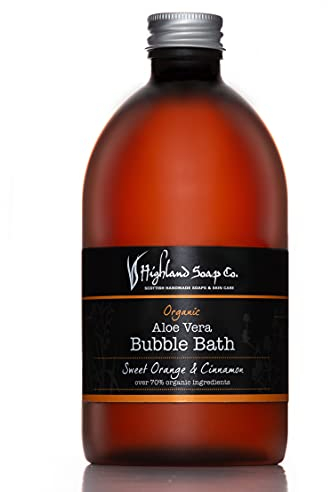 The Highland Soap Company Schaumbad Sweet Orange & Cinnamon 500ml