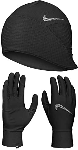 Nike Herren Essential Running Hose 9385/15, 082 Black/Silver, L