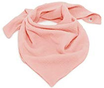 nanito Schal Halstuch Musselin 100% Bio Baumwolle 120 x 120 cm (apricot)