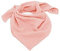 nanito Schal Halstuch Musselin 100% Bio Baumwolle 120 x 120 cm (apricot)