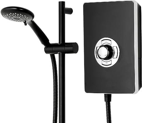 Triton Showers Aspirante 8.5kw Matte Black Electric Shower