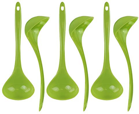 Reston Lloyd Melamine Soup Ladle Kitchen Utensil Hochwertiges Küchenutensil mit hitzebeständigem, ergonomischem Griff Langlebiger, BPA-freier Kunststoff, Limette