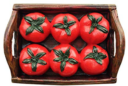 Calamita da frigorifero 3D con verdure, frutta e pomodoro, decorazione per la casa e la cucina