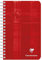 Clairefontaine 68681C - Packung mit 10 Notizbücher mit Spiralbindung, 11 x 17 cm, 90 g, 50 Blatt, französische Lineatur, farbig sortiert, 1 Pack