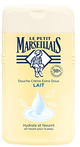Le Petit Marseillais Douche crème extra doux lait - Le flacon de 250 ml