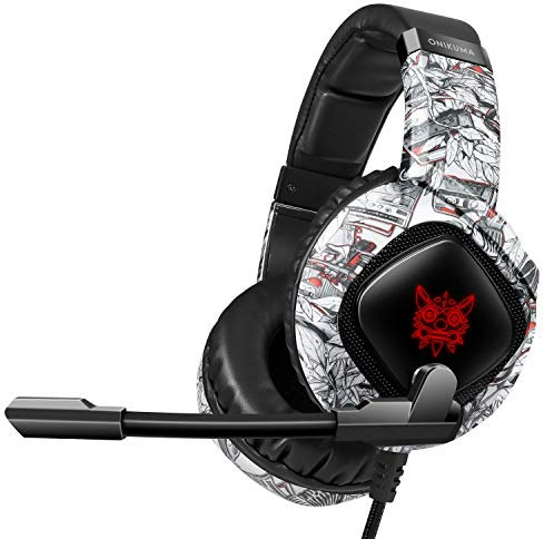 Cuffie da gioco ONIKUMA K19 Camou Bianco