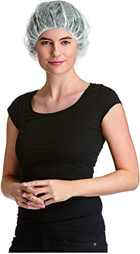 Baretthaube aus PP-Vlies, 60cm, blau